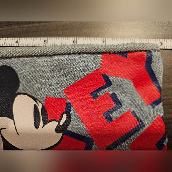 Disney Kipling 90 Years of Mickey Mouse Large Pouch Crossbody Purse NWOT - Picture 9 of 11